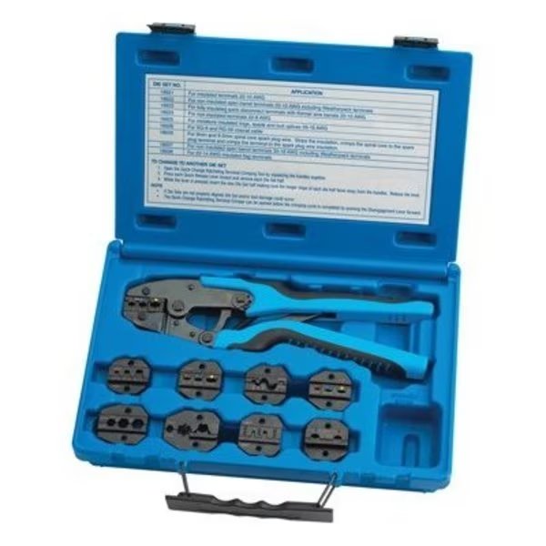 $QK CHANGE RATCHETING TERM CRIMP KIT, S&G Tool Aid, Mfr#: SG18980